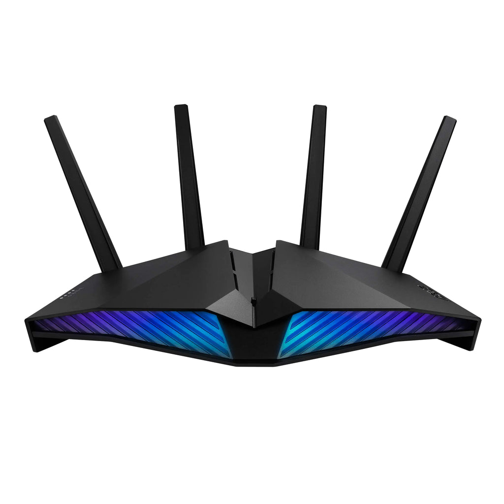 ASUS RT-AX82U (AX5400) Dual Band WiFi 6 Extendable Gaming Router Gaming Port Mobile Game Mode Aura RGB Included AiProtection Pro Security Instant Guard VPN AiMesh Compatible