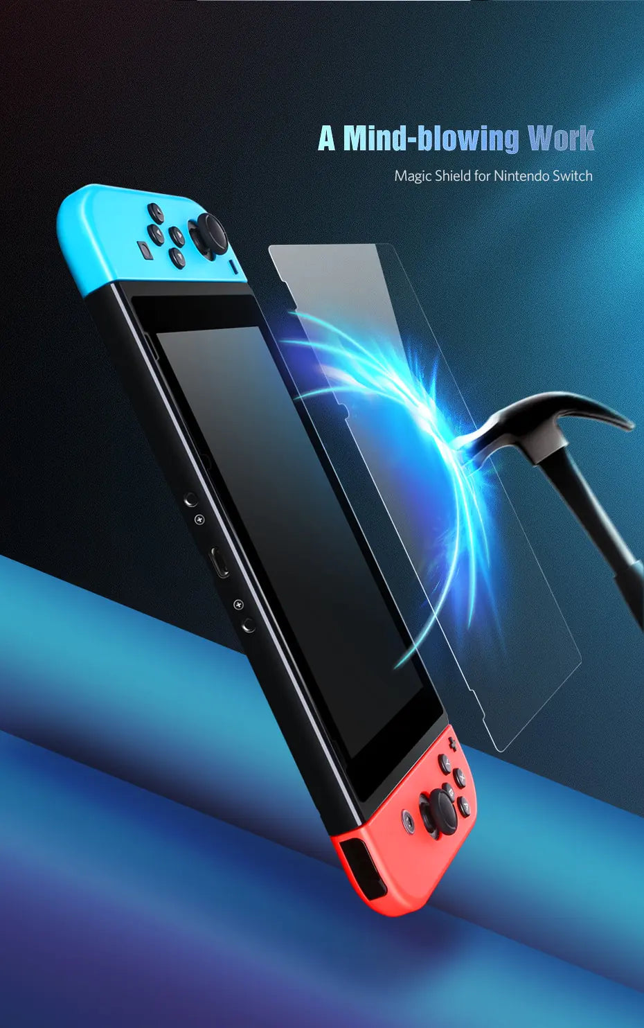 Nintendo Console Tempered Glass Screen Protector
